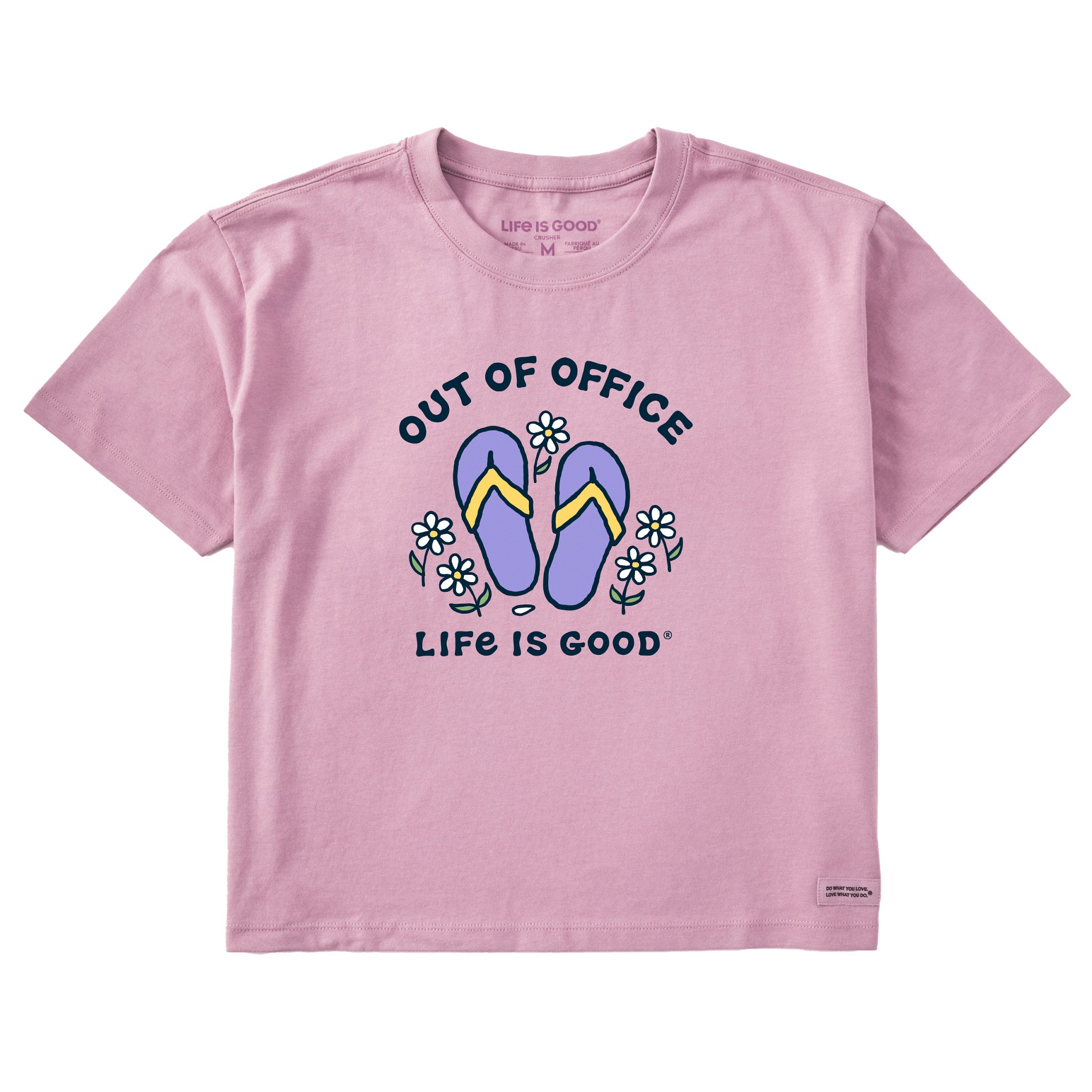 Flip Flops & Daisies Boxy Tee