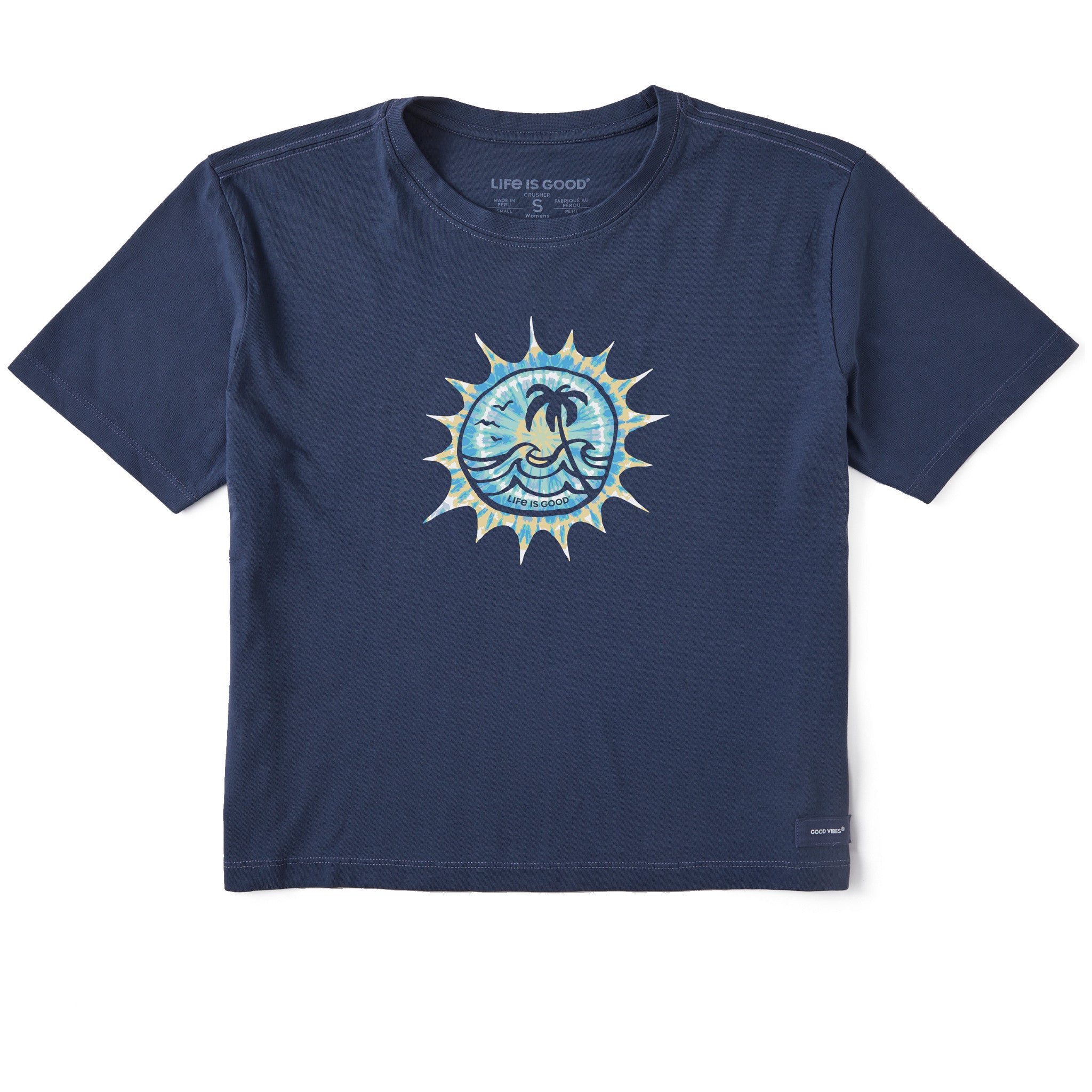 Tie-Dye at the Beach Boxy Tee